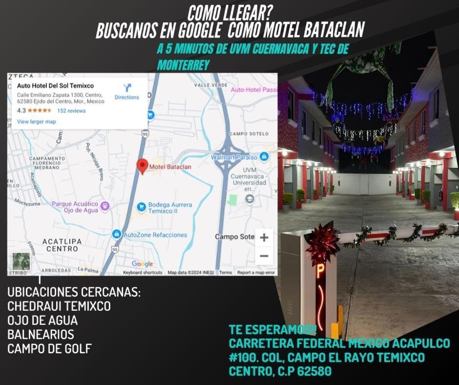 Hotel Bataclan Temixco Exterior photo